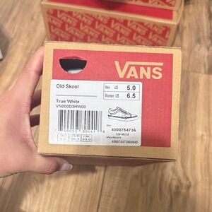 Vans Old Skool True White Shoes